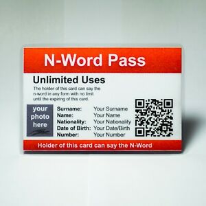 n word pass template